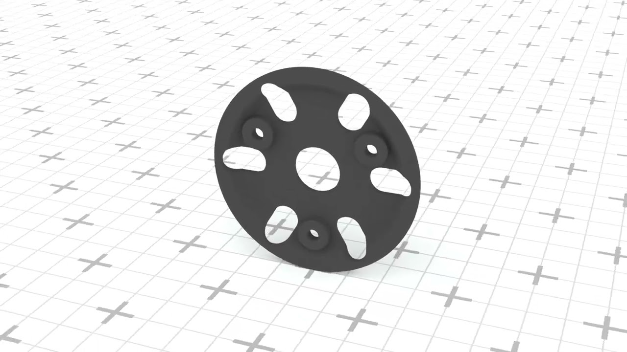 Diesel Engine RPM Limiter Plate 3D Print Model