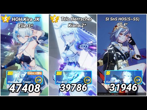 [MA EX] Wardens of Tower (47408); Parvati (39786); Kallen (31946) - Honkai 6.7 Week 1