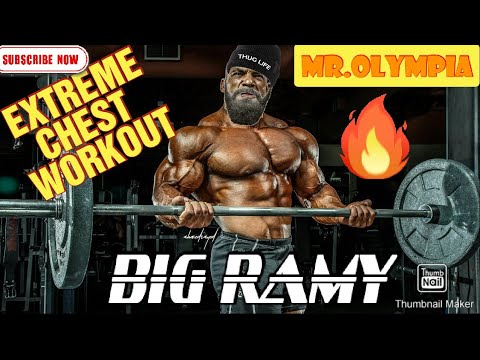 Big ramy (mr.olympia 2020) extreme chest workout.
