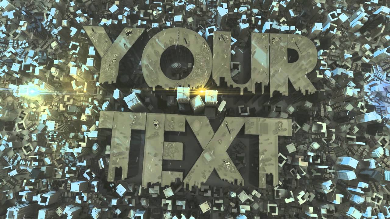 FREE CITY TEMPLATE INTRO  CINEMA 4D + AFTER EFFECTS (TEMPLATE 9)