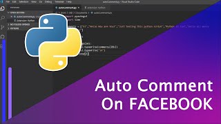 Auto Comment On Any Facebook Post With Just 10 Lines Of Python Script (Unlimited)