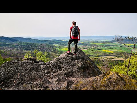 Ślęża przez Skalną Perć - Wiosna w Masywie Ślęży. Silent Hiking.