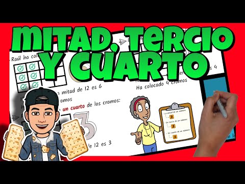 💔 MITAD, TERCIO Y CUARTO para NIÑOS