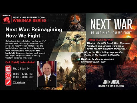 NextWar Webinar John Antal