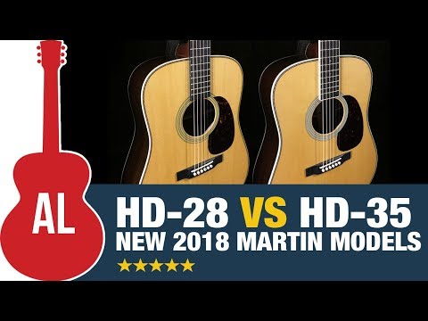 NEW! 2018 Martin HD-28 vs HD-35 - What's the Difference!?