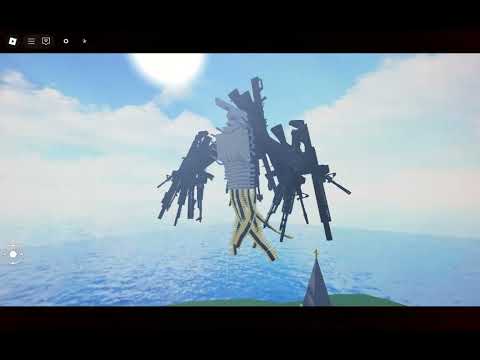 Showcase Contract Gun Devil [Chainsawman Testing Place] #roblox #chainsawman #test