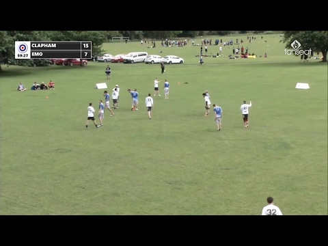 UK Tour 1 2017 - Clapham vs EMO - Open - Ultimate frisbee