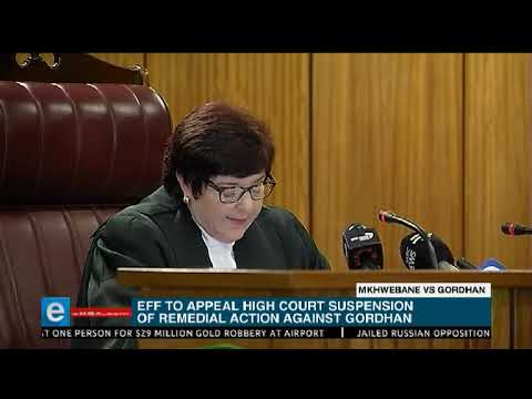 EFF to appeal interdict granted to Gordhan