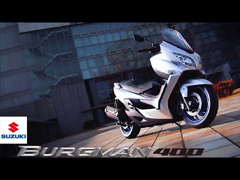 BURGMAN 400 | Official promotional video | The Elegant Athlete | Suzuki