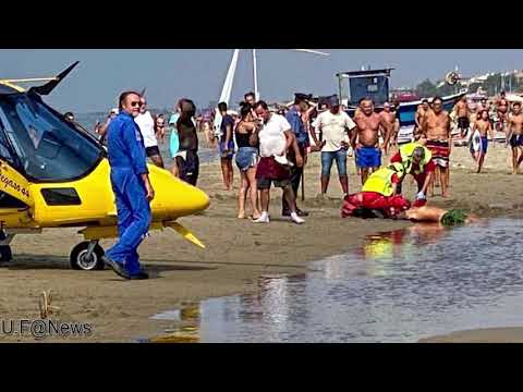 FAR WEST TRA I BAGNANTI SULLA SPIAGGIA DI TORVAIANICA, UN FERITO GRAVE.