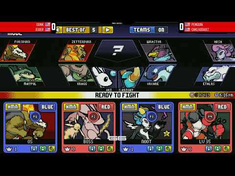 GENESIS 6 Rivals of Aether Doubles - Winners Semis: Dunk & Jesier vs Penguin & Cake Assault