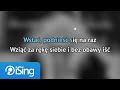 Ania Karwan Dzięki Tobie karaoke iSin