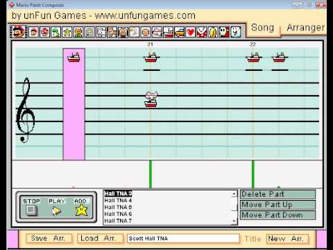 Mario Paint - "Marvelous Me" (Scott Hall TNA Theme)