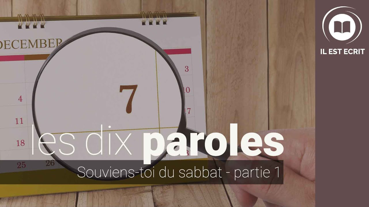 Souviens-toi du sabbat (partie 1)