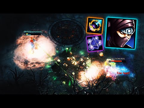 Probusk Sneaky Silhouette | HoN Gameplay