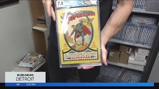 Metro Detroit man uncovers one of the largest, most valuable comic book collections in the country