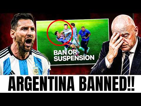 FIFA's Nightmare Gets Even Worse As Argentina Players Face Bans After World Cup Final