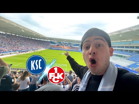 FANMARSCH, CHOREO, PYROS, DERBY👺💥 | KARLSRUHER SC vs FC KAISERSLAUTERN | Stadionvlog