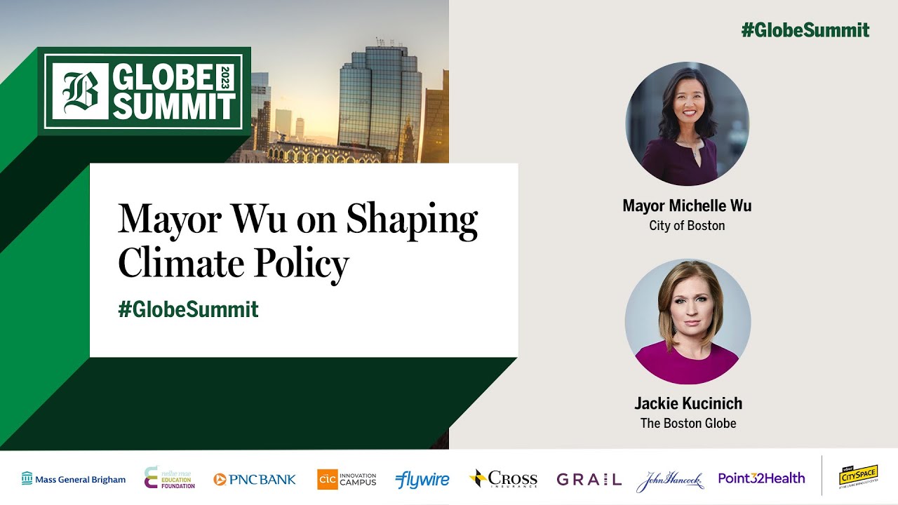 Mayor Wu on Shaping Climate Policy