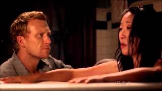 Grey&#39;s Anatomy 9x2 - Cristina Yang tells what happened to them in woods after the crash