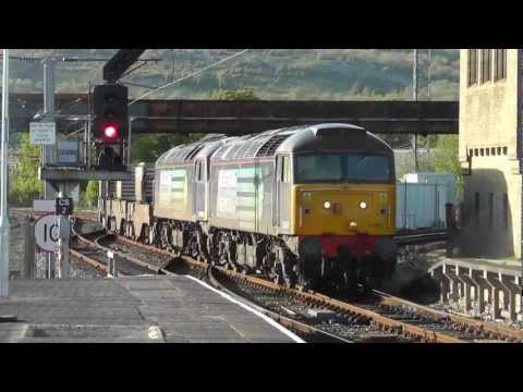 57008/57003 6k73 Sellafield - Crewe flasks, 15-16th May 2012