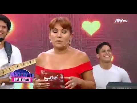 CARLOS ARDILES CON MAGALY MEDINA