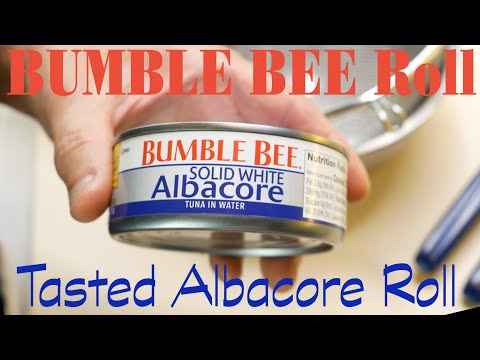 Bumble Bee roll/Tasted Albacore roll　米国発・ツナ缶を具に巻き寿司を作って見た！😎👍