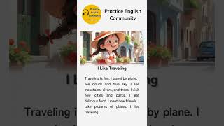 English Listening Practice – A Short I Like Traveling | Short English Story with Subtitles