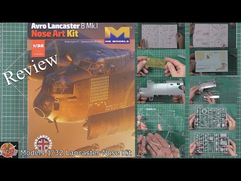 HK Models 1/32 Lancaster Nose Kit review