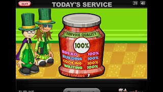 Papa's Pastaria - St. Paddy's Day (Perfect Day)