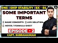 Important Terms Part 2 Exercise 4 Ship Stability Capt H Subramanyam
