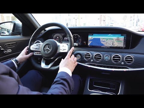 2018 Mercedes S Class - Park Itself? NEW S350 d AMG Long Review Drive Parking Assist