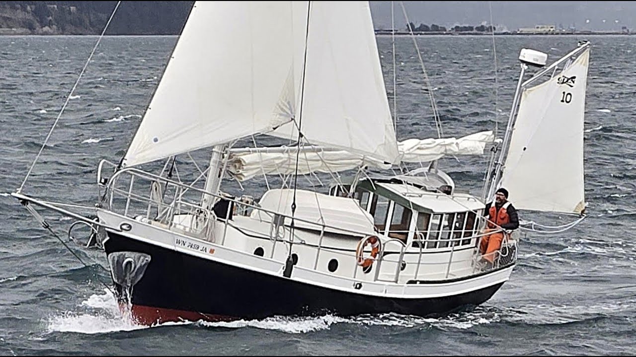 Yawing at Anchor. Adding Mizzen.