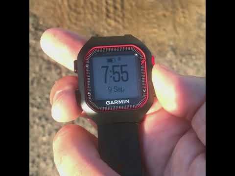 Using the Garmin Forerunner 25