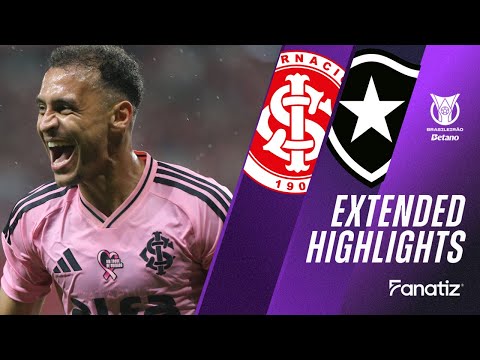 Internacional vs. Botafogo 2 - 0 I Game Highlights I Brasileirão 2025