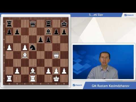 GM Rustam Kasimdzhanov: Combatting 5...e6 in the Classical Slav