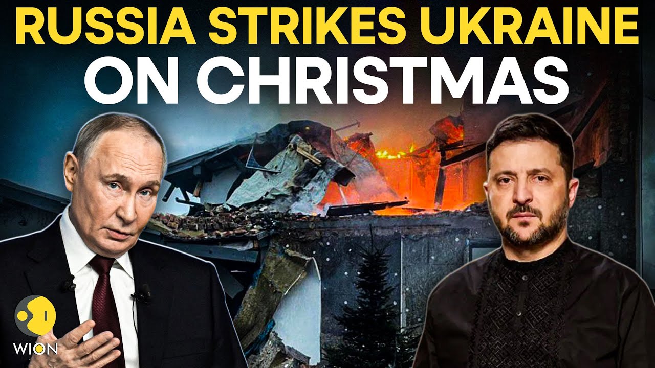 Russia-Ukraine War LIVE: Ukraine Says 2 Killed in Russian Strikes on Christmas | WION