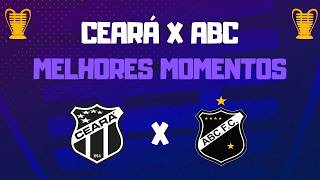 Ceará 1x1 ABC - Melhores Momentos - Copa do Nordeste - 25 03 2026