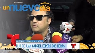 El hijo mayor de Juan Gabriel no soportó ver a su padre | Un Nuevo Día | Telemundo