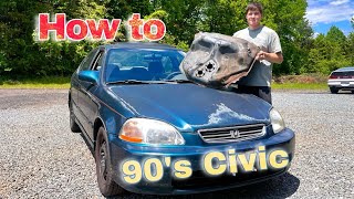 How To Replace A 90’s Civic Gas Tank