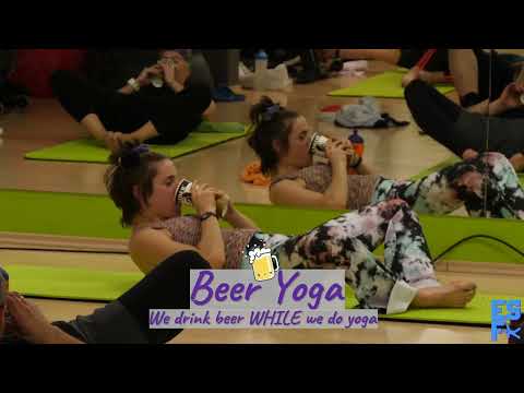 Love Yo' Stretchy Self! Drinking Yoga Clip