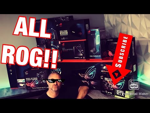 All ASUS ROG PC build and no clue how to build it!