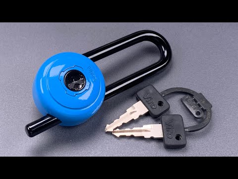 [982]復古意大利維羅掛鎖 挑剔的 ([982] Vintage Italian Viro Padlock Picked)