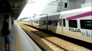 preview picture of video 'KLIA Ekspres passing Salak Tinggi'