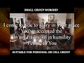 I come to you (with lyric) by Bob Fitts