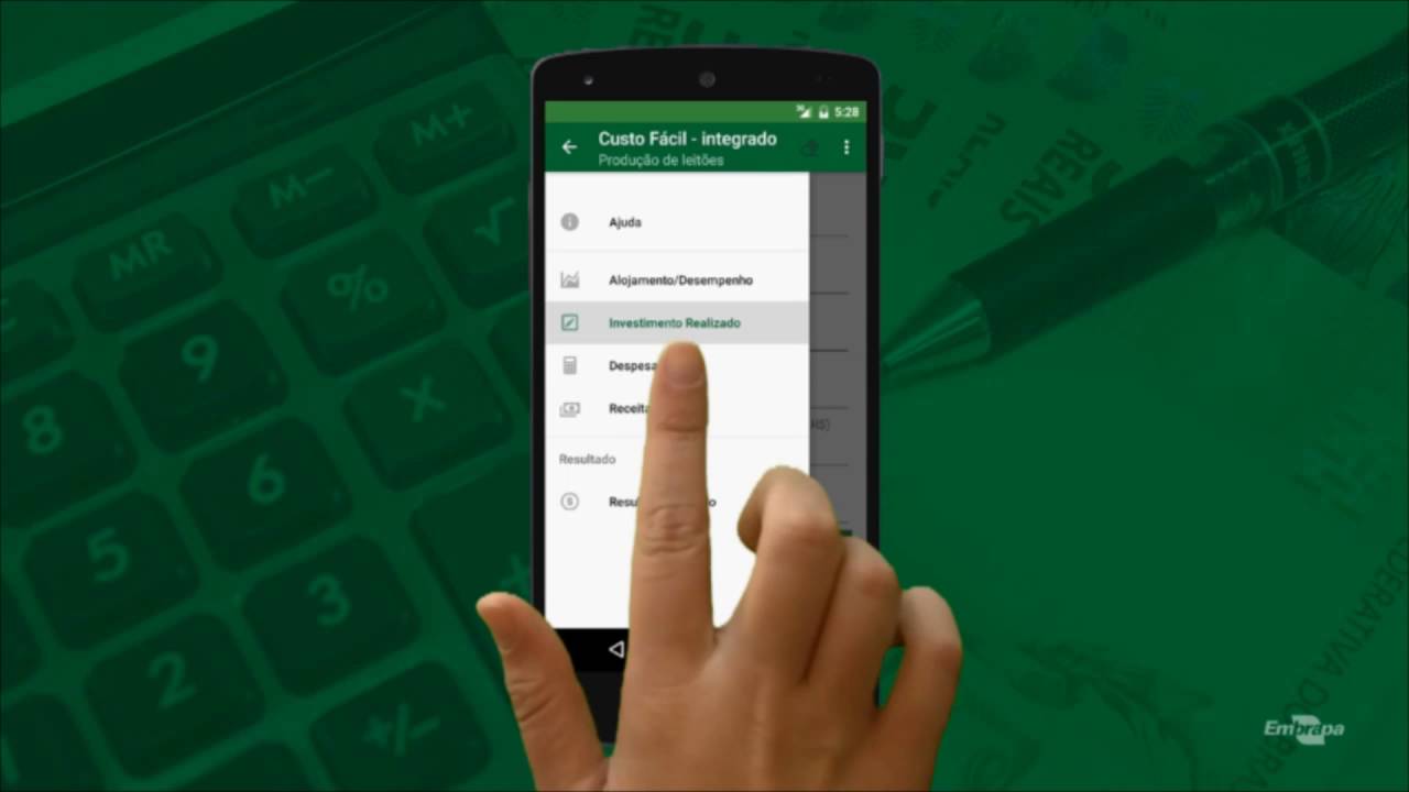 Quadro - Sempre em Dia: Custo fácil integrado