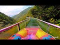 INSANE 2 MILE GLASS Water Slide Ride Down The Mountain Longest Glass Water Slide In The World