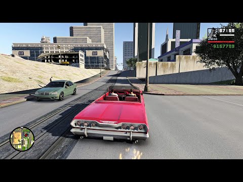 GTA San Andreas 4K Gameplay Part 59 - Customs Fast Track - GTA San (4K 60FPS PC)