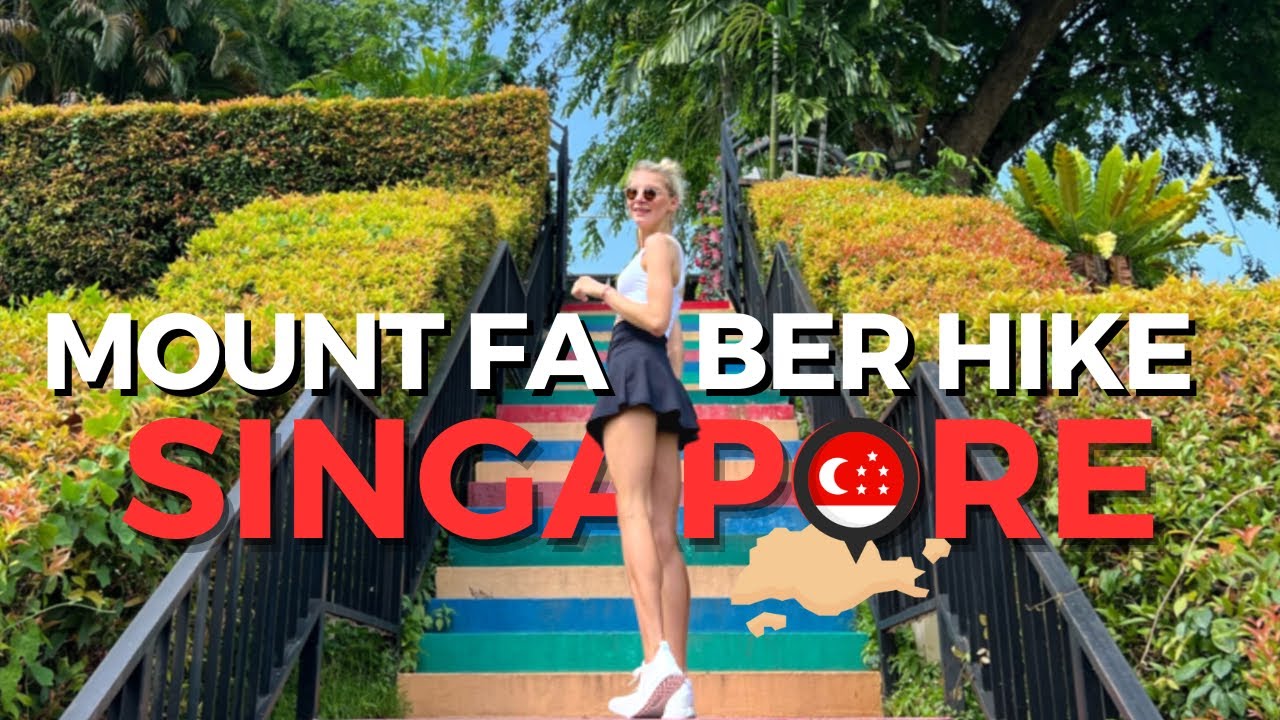 Experience the breathtaking skyline views on Singapore's top nature hike at the stunning Mount Faber.