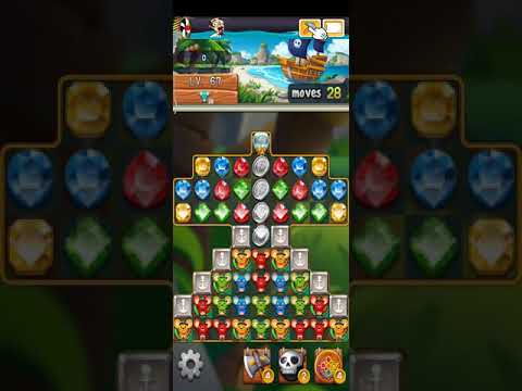 Jewel Chaser 💎 - Jewels & Gems Match 3 Puzzle 2021 Level 67 ⭐⭐⭐ no Booster 👑 Android Gameplay ✅